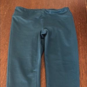 Alo high waisted leggings.  Turquoise